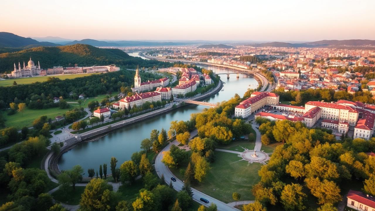 Banja Luka Stadtansicht